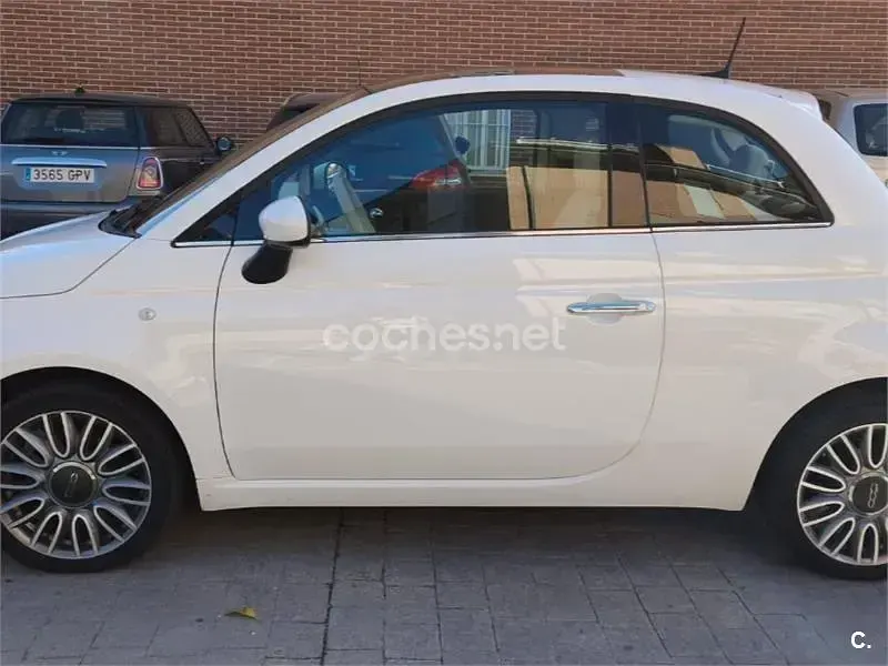 Usado Fiat 500 Lounge 69 CV (50 kW) 2018 Blanco Berlina