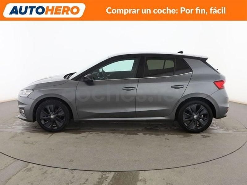 Usado Skoda Fabia Ambition 110 CV (80 kW) 2023 Gris Utilitario