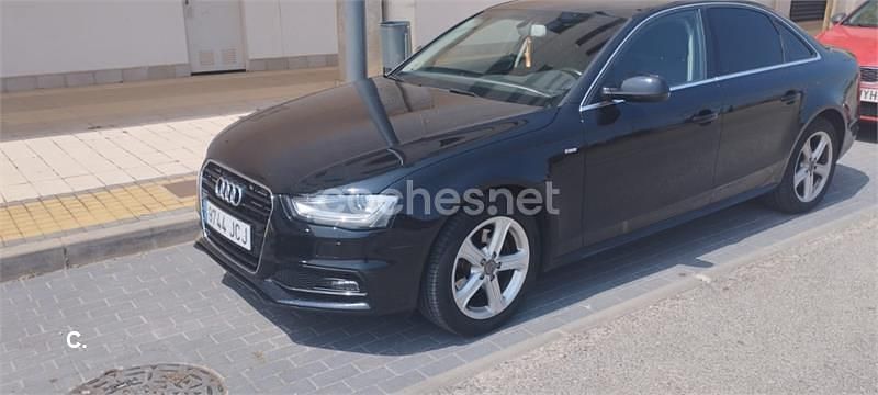 Negro Usado 2015 Audi A4 S-Line Berlina | 13.990 € (Buen precio) - Imagen 1/4