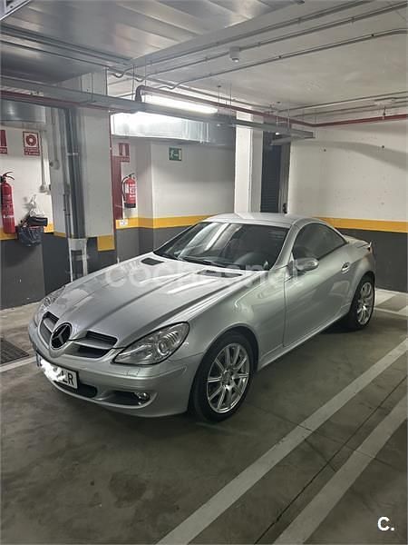 Usado Mercedes SLK280 231 CV (169 kW) 2007 Gris / plata Descapotable