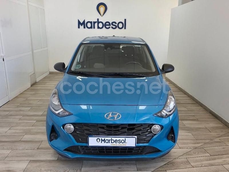 Azul Usado 2021 Hyundai i10 Utilitario | 9990 € (Precio justo) - Imagen 1/4