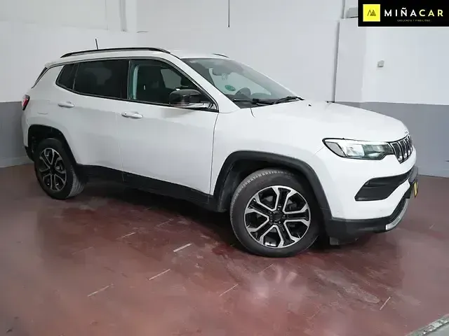 Usado Jeep Compass Limited 130 CV (95 kW) 2021 Blanco SUV