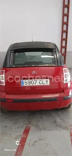 Usado Citroën C3 Pluriel 75 CV (55 kW) 2003 Rojo Descapotable