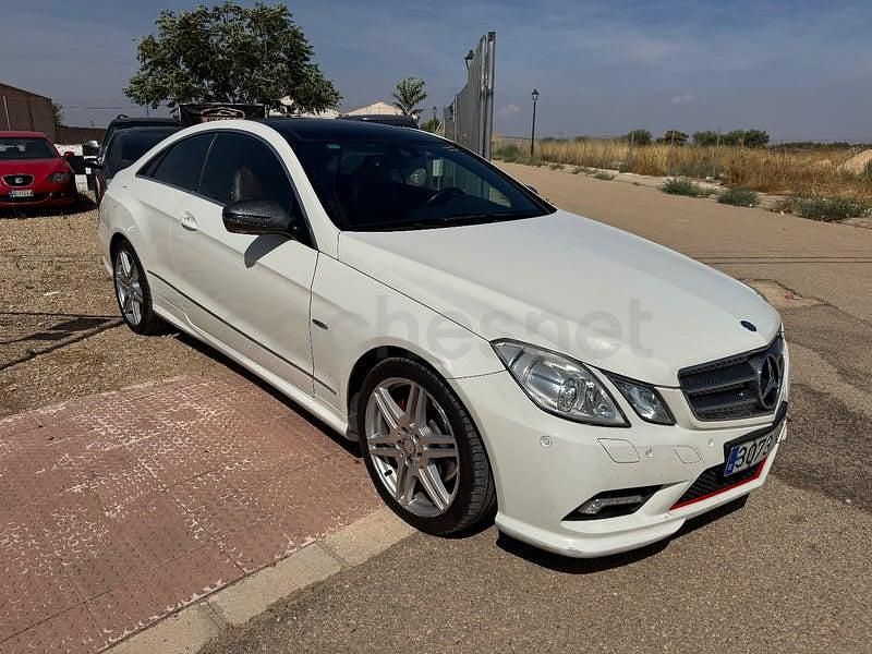 Usado Mercedes E350 231 CV (169 kW) 2009 Blanco Coupe