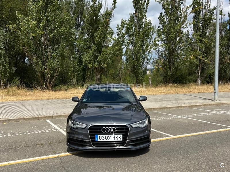 Usado Audi A6 S-Line 245 CV (180 kW) 2012 Gris / plata Berlina