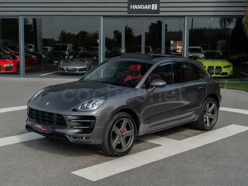Usado Porsche Macan Turbo 400 CV (294 kW) 2015 Gris / plata SUV