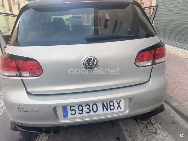 Usado VW Golf VI Sport 140 CV (102 kW) 2010 Gris / plata Utilitario