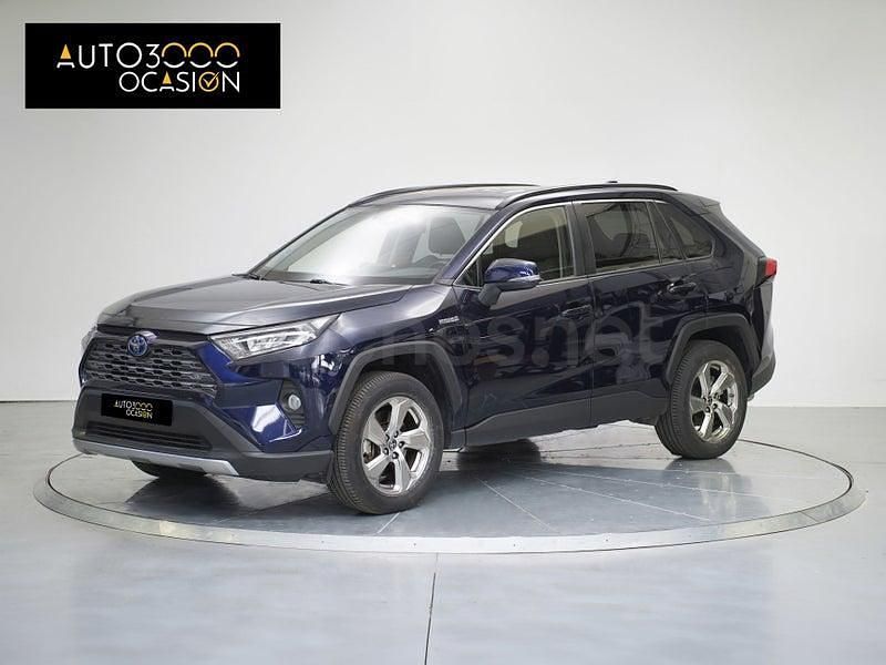 Usado Toyota RAV4 Hybrid Luxury 218 CV (160 kW) 2021 Azul SUV