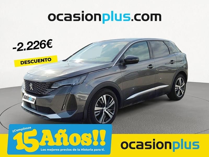 Gris Usado 2023 Peugeot 3008 Allure SUV | 24.490 € - Imagen 1/4
