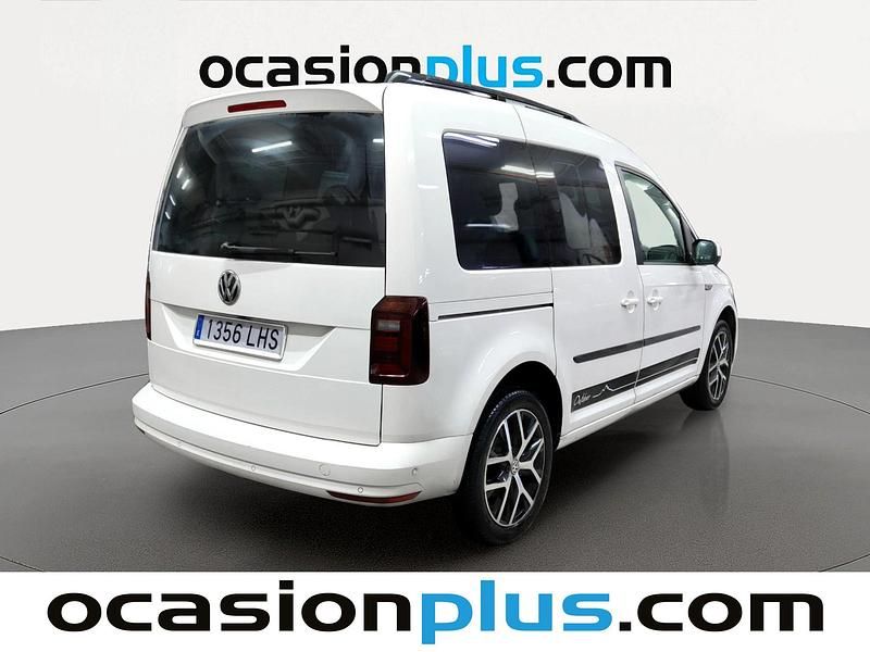 Usado VW Caddy 150 CV (110 kW) 2020 Blanco Monovolumen