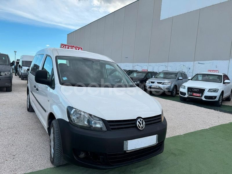 Blanco Usado 2012 VW Caddy Maxi Trendline Monovolumen | 8700 € - Imagen 1/4