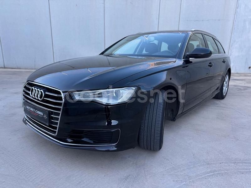 Usado Audi A6 S-Line 190 CV (139 kW) 2016 Negro Familiar