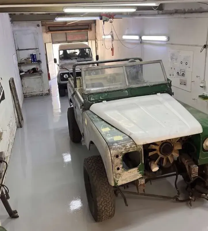 Usado Land Rover Defender 122 CV (89 kW) 2002 Verde Familiar