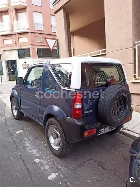 Usado Suzuki Jimny 80 CV (58 kW) 2001 Azul SUV