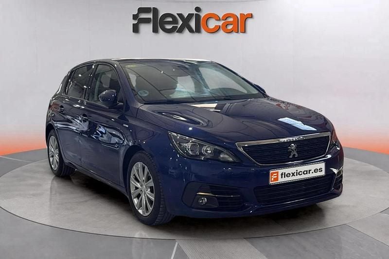 Azul Usado 2020 Peugeot 308 Style Berlina | 9290 € (Super precio) - Imagen 1/4