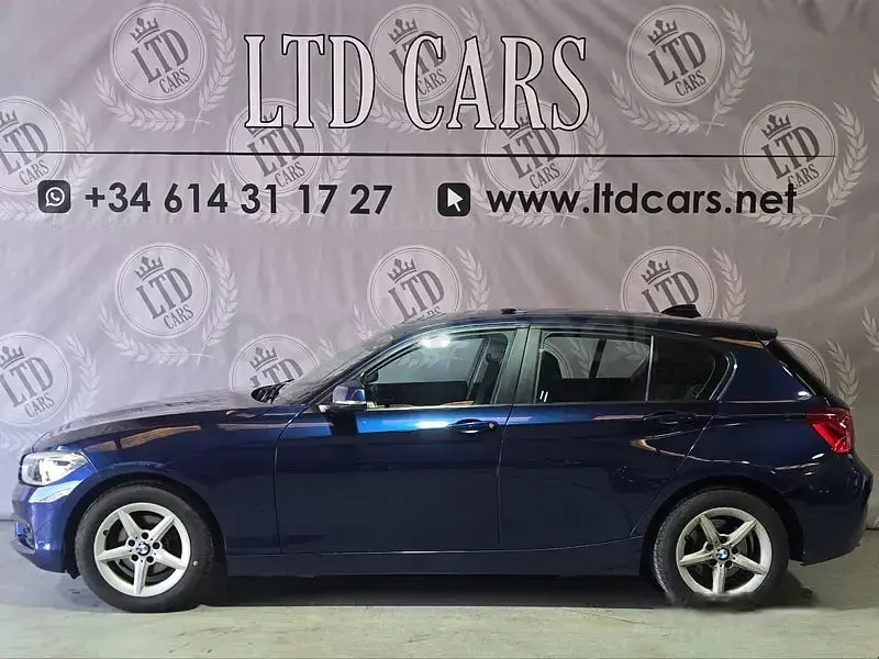 Usado BMW 118 Comfort Edition 150 CV (110 kW) 2017 Azul Berlina