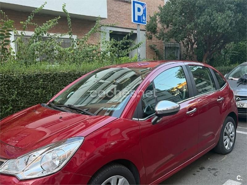 Brugt Citroën C3 PureTech 82 HK (60 kW) 2014 Rød Sedan