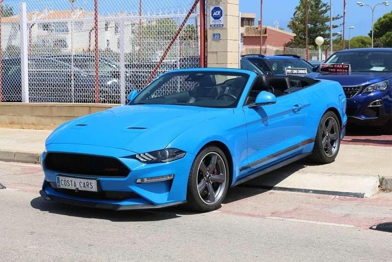 Azul Usado 2024 Ford Mustang GT Convertible Descapotable | 64.995 € - Imagen 1/4