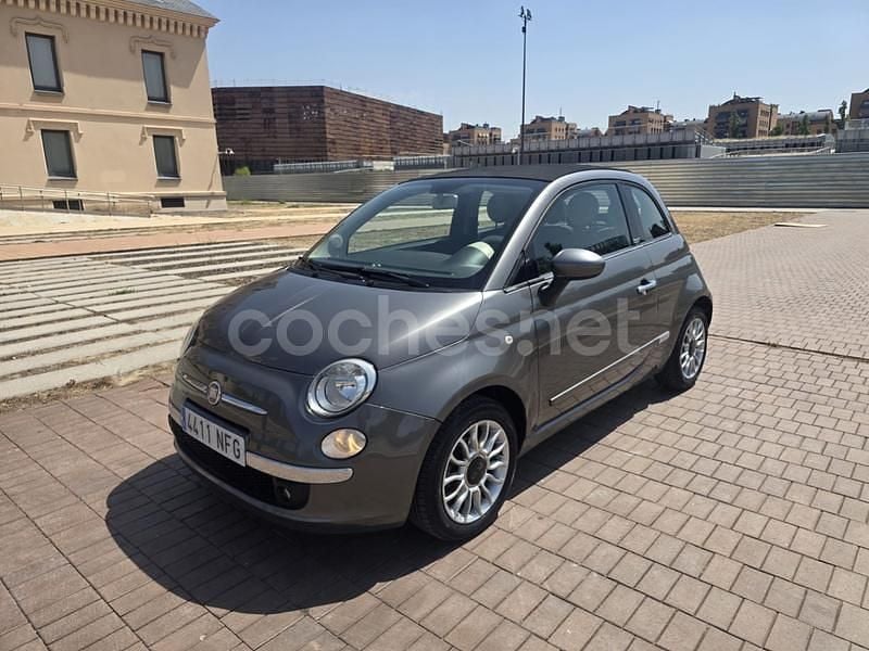 Gris / plata Usado 2012 Fiat 500C Lounge Descapotable | 7990 € (Caro) - Imagen 1/4