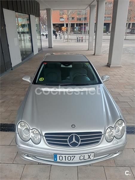 Usado Mercedes CLK320 Elegance 218 CV (160 kW) 2003 Gris / plata Coupe