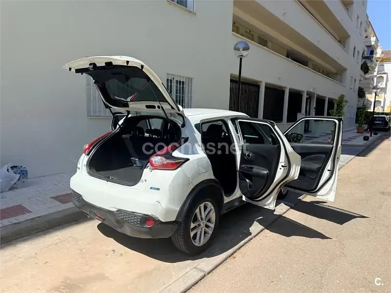 Usado Nissan Juke Acenta 110 CV (80 kW) 2016 Blanco SUV