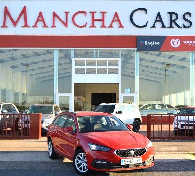 Brugt Seat Leon ST Reference 116 HK (85 kW) 2022 Rød Stationcar