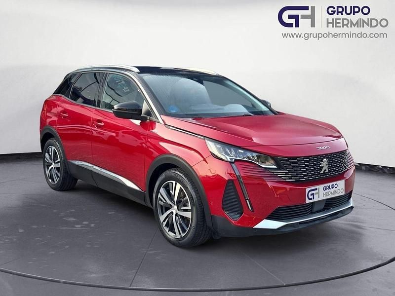 Rojo Usado 2021 Peugeot 3008 Allure SUV | 20.500 € (Precio justo) - Imagen 1/4