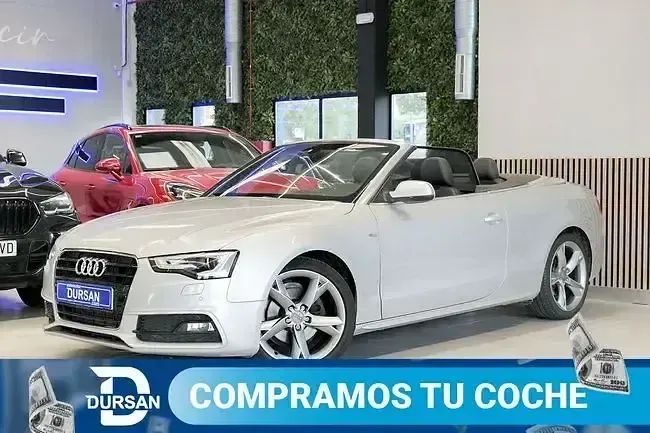 Usado Audi A5 Cabriolet S-Line 177 CV (130 kW) 2014 Descapotable