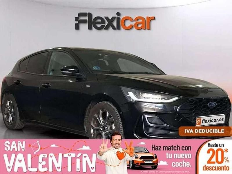 Negro Usado 2023 Ford Focus ST-Line Berlina | 14.690 € (Super precio) - Imagen 1/4
