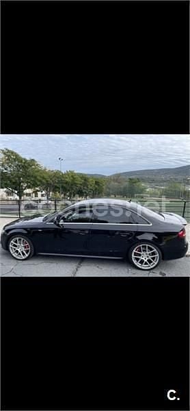 Usado Audi A4 S-Line 160 CV (117 kW) 2009 Negro Berlina