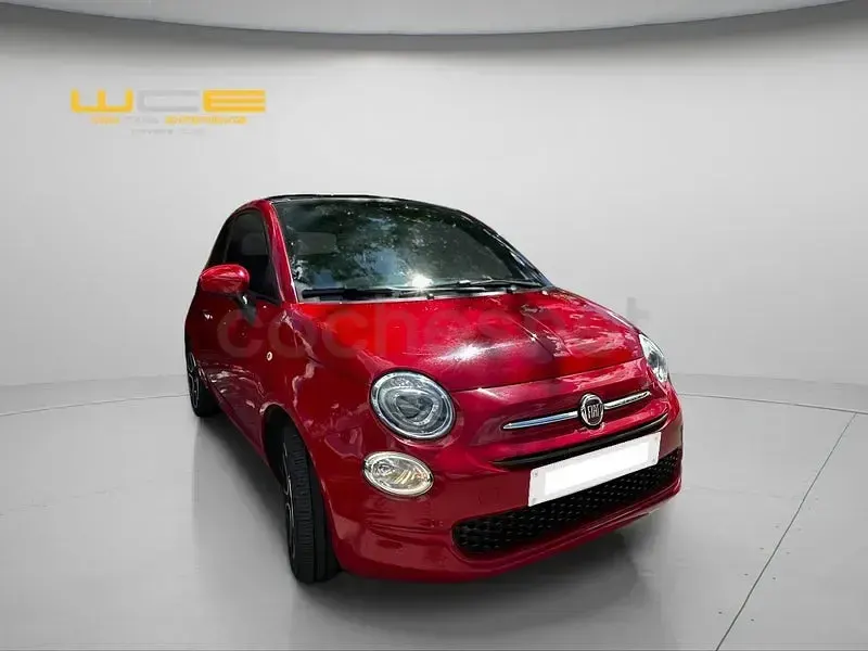 Usado Fiat 500C Club 70 CV (51 kW) 2023 Rojo Descapotable