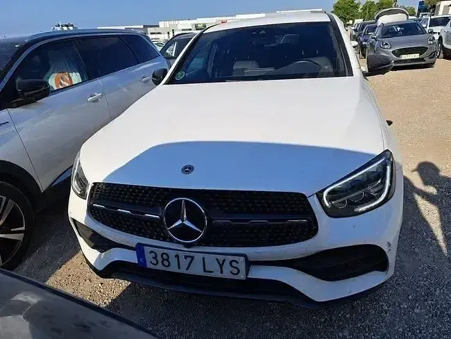 Usado Mercedes GLC220 194 CV (142 kW) 2022 Blanco SUV