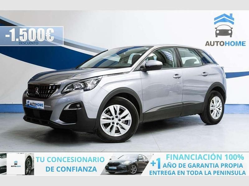 Gris Usado 2020 Peugeot 3008 Active SUV | 14.450 € (Super precio) - Imagen 1/4