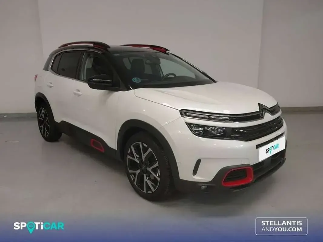 Usado Citroën C5 Aircross Shine 177 CV (130 kW) 2019 Blanco SUV