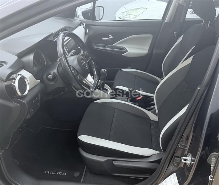 Usado Nissan Micra N-Connecta 100 CV (73 kW) 2019 Gris / plata Utilitario