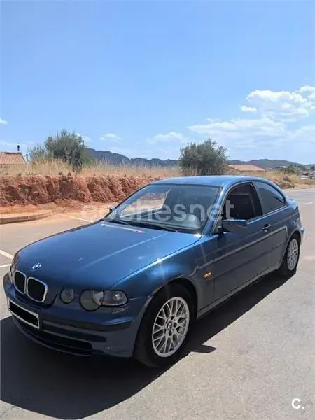 Usado BMW 316 Compact 115 CV (84 kW) 2002 Azul Utilitario