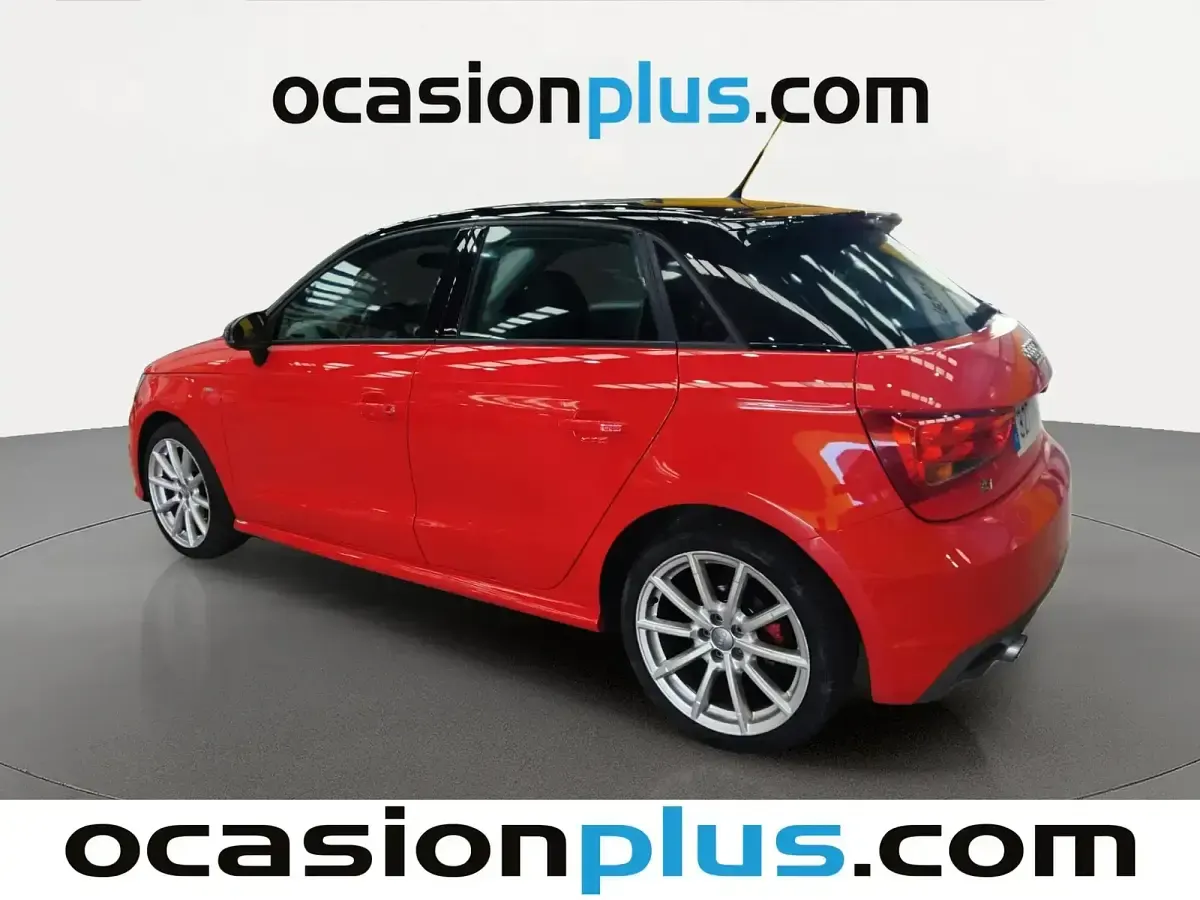 Usado Audi A1 S-Line 95 CV (69 kW) 2018 Rojo