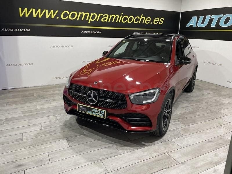 Usado Mercedes GLC300 245 CV (180 kW) 2020 Rojo SUV