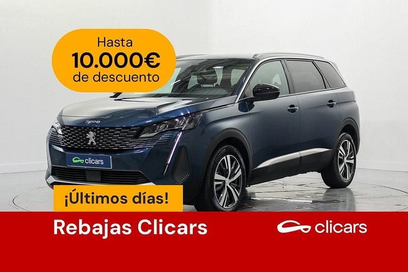 Azul Usado 2024 Peugeot 5008 Allure Monovolumen | 23.990 € (Precio justo) - Imagen 1/4