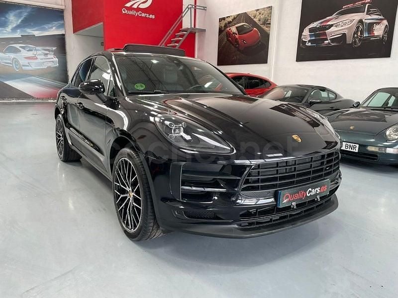 Usado Porsche Macan 245 CV (180 kW) 2021 Negro SUV