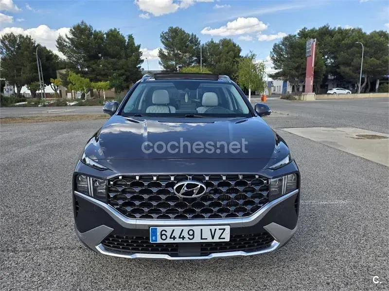 Usado Hyundai Santa Fe Style 202 CV (148 kW) 2022 Azul SUV