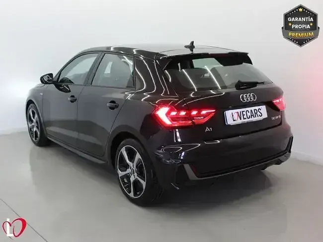 Brugt Audi A1 Sportback S-Line 110 HK (80 kW) 2022 Sort Hatchback
