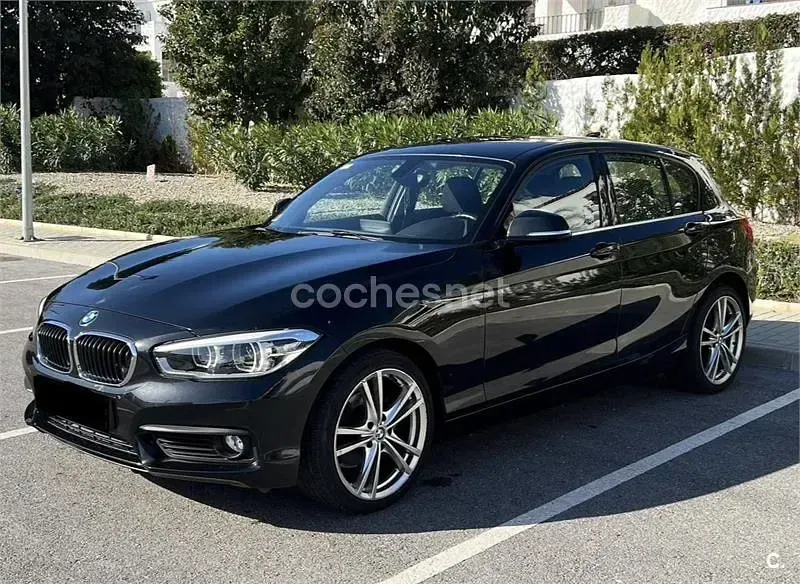 Usado BMW 118 143 CV (105 kW) 2015 Negro Utilitario