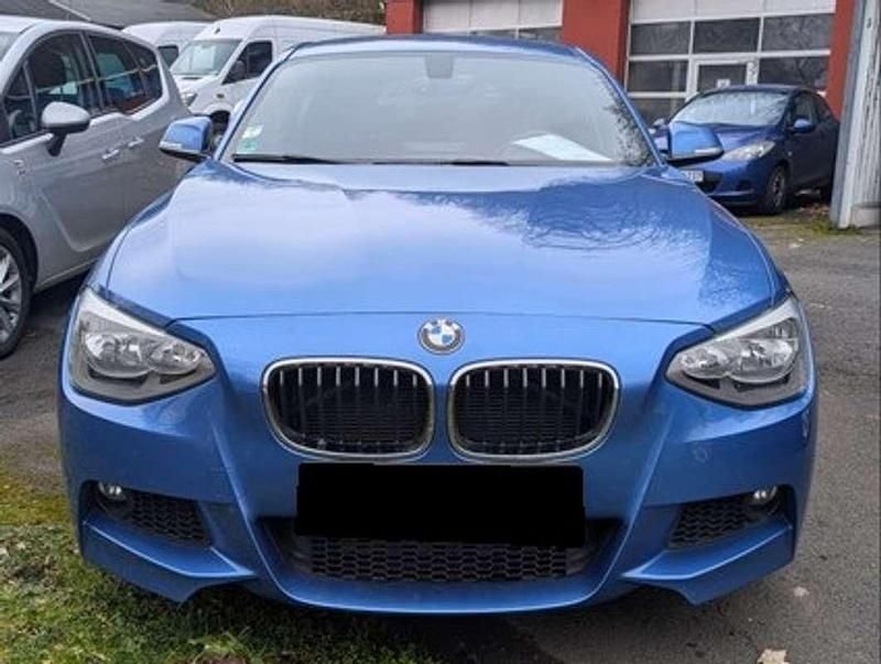 Usado BMW 118 Sport Line 170 CV (125 kW) 2013 Azul Utilitario