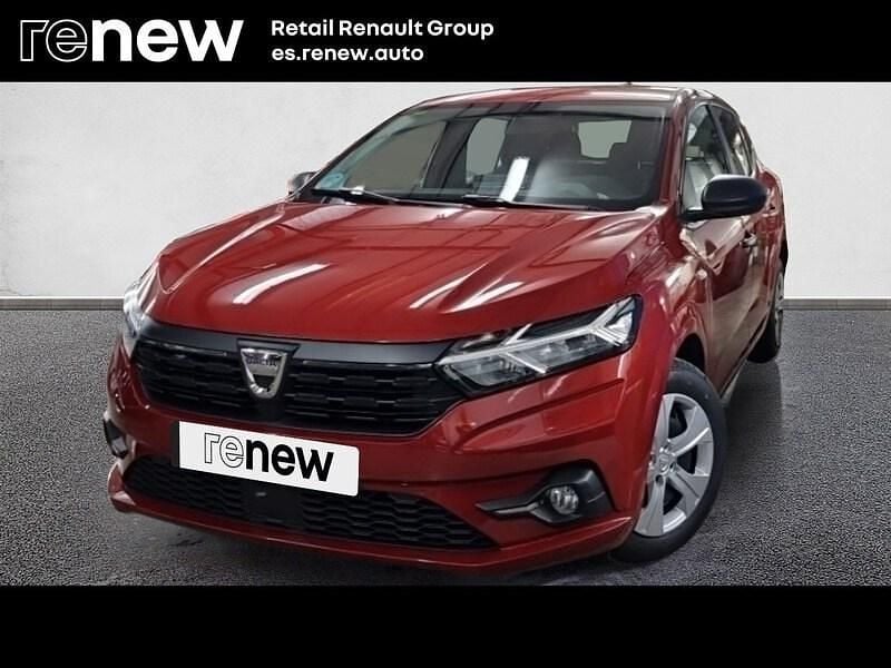 Rojo Usado 2021 Dacia Sandero Comfort Berlina | 11.990 € (Precio justo) - Imagen 1/3