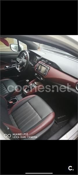 Usado Nissan Micra Tekna 90 CV (66 kW) 2017 Blanco Utilitario