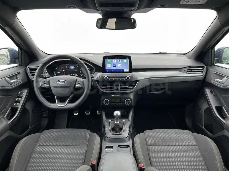 Usado Ford Focus ST-Line 125 CV (91 kW) 2022 Azul Berlina