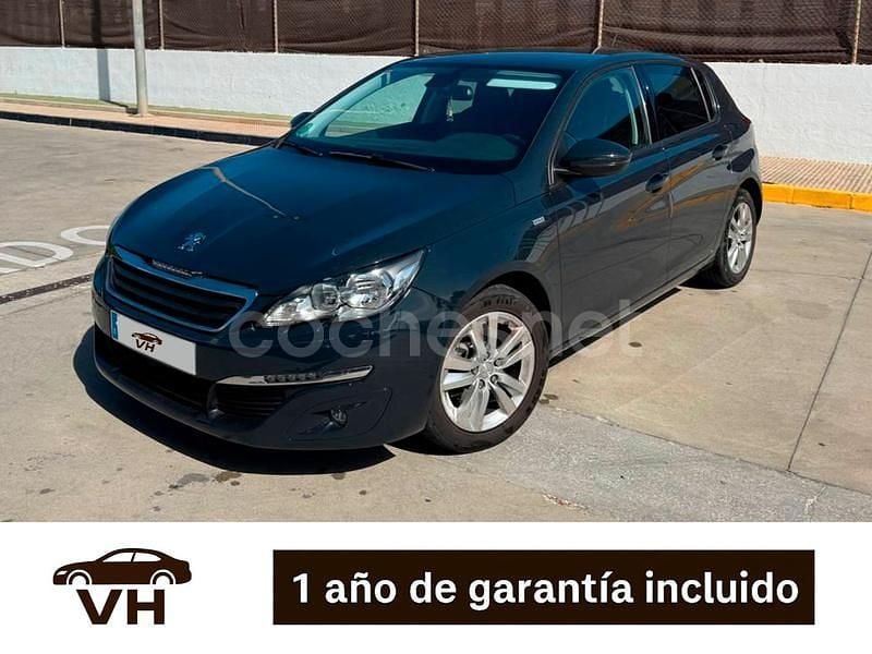 Gris / plata Usado 2016 Peugeot 308 Style Berlina | 8900 € (Buen precio) - Imagen 1/4