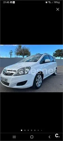 Usado Opel Zafira Family 110 CV (80 kW) 2013 Blanco Monovolumen