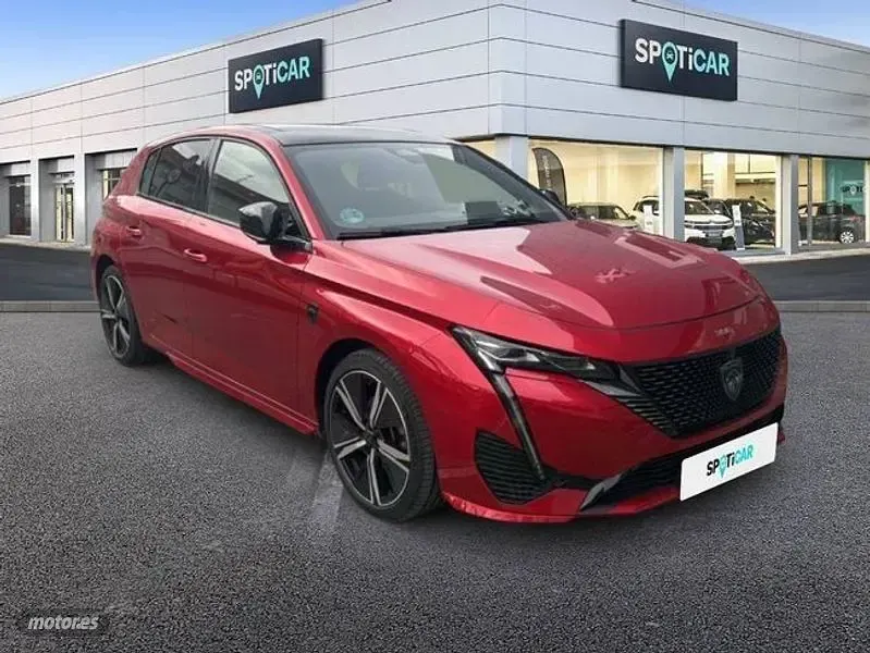 Usado Peugeot 308 GT 130 CV (95 kW) 2022 Rojo Berlina
